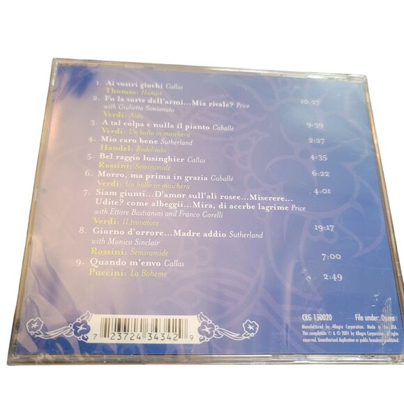 Favorite Opera CD Sopranos Joan Sutherland Leontyne Price Classical Music NEW - Picture 2 of 2